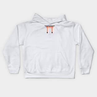 Torii Gate, Kyoto, Japan Kids Hoodie